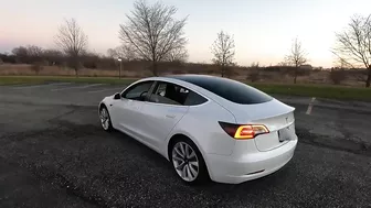 Tesla Model 3 Light Show - Holiday Update! ????????????