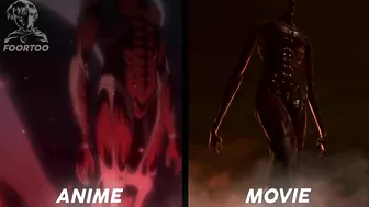 Anime VS Movie - Attack On Titan The Movie (Fanmade)