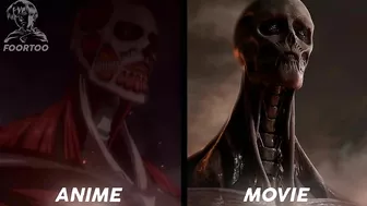 Anime VS Movie - Attack On Titan The Movie (Fanmade)