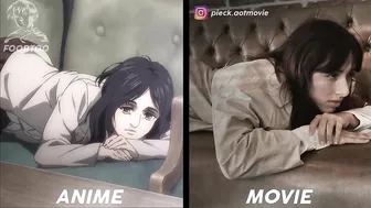 Anime VS Movie - Attack On Titan The Movie (Fanmade)