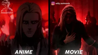 Anime VS Movie - Attack On Titan The Movie (Fanmade)