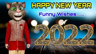 HAPPY NEW YEAR 2022 | FUNNY WISHES | HAPPY NEW YEAR FUNNY VIDEO-SHAYARI | Billu comedy | 2022 - BKD