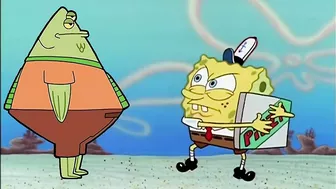 Compilation Trying To Get A Pizza From SpongeBob - Compilation #5