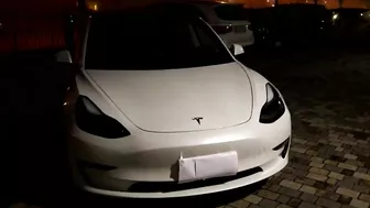 Tesla Model 3 Light Show - Knight Rider (Supercar)