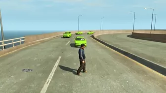 Wasted by Getting Hit by a Car in GTA Games (Ragdoll Evolution)