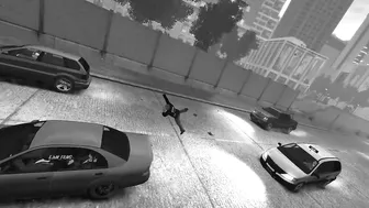 Wasted by Getting Hit by a Car in GTA Games (Ragdoll Evolution)