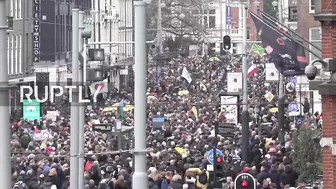 Netherlands: Scuffles erupt at banned Amsterdam demo against COVID restrix, lockdown extension