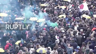 Netherlands: Scuffles erupt at banned Amsterdam demo against COVID restrix, lockdown extension