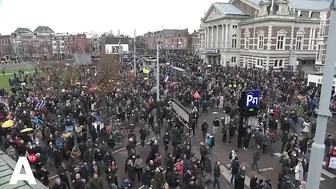 Duizenden demonstranten bij coronaprotest ondanks verbod