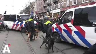 Duizenden demonstranten bij coronaprotest ondanks verbod