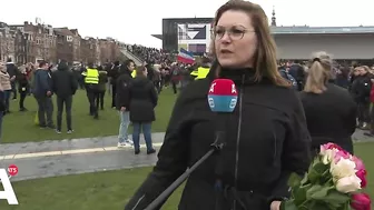 Duizenden demonstranten bij coronaprotest ondanks verbod