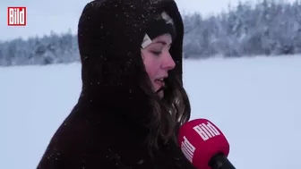 Eisbaden-Challenge in Schweden: Wer hält länger durch?