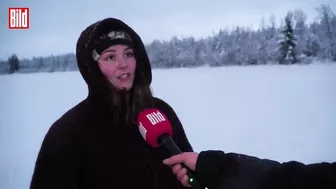 Eisbaden-Challenge in Schweden: Wer hält länger durch?