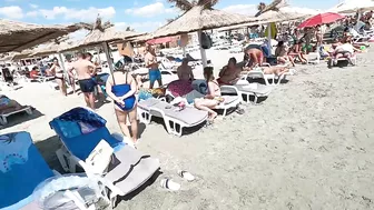 2021 Plaja Nachos Beach 4K Video  Sun Summer Party Fun Mamaia Beach Bikini Beach.