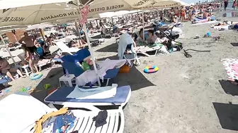 2021 Plaja Nachos Beach 4K Video  Sun Summer Party Fun Mamaia Beach Bikini Beach.