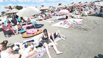 2021 Plaja Nachos Beach 4K Video  Sun Summer Party Fun Mamaia Beach Bikini Beach.