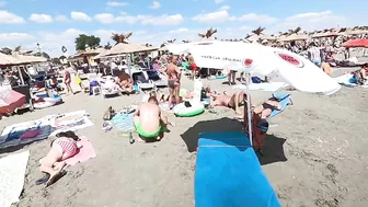 2021 Plaja Nachos Beach 4K Video  Sun Summer Party Fun Mamaia Beach Bikini Beach.