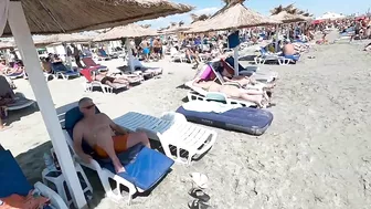 2021 Plaja Nachos Beach 4K Video  Sun Summer Party Fun Mamaia Beach Bikini Beach.