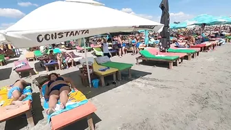 2021 Plaja Cambio Beach 4K Video  Sun Summer Party Fun Mamaia Beach Bikini Beach.