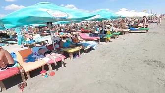 2021 Plaja Cambio Beach 4K Video  Sun Summer Party Fun Mamaia Beach Bikini Beach.