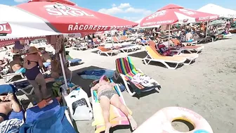 2021 Plaja Cambio Beach 4K Video  Sun Summer Party Fun Mamaia Beach Bikini Beach.