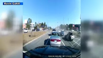 VIDEO: 9-car crash near Sunset Beach at NC coast a day after Christmas