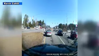 VIDEO: 9-car crash near Sunset Beach at NC coast a day after Christmas