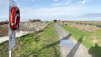 This Beach Is Beautiful At High Tide | Guernsey Channel Islands????