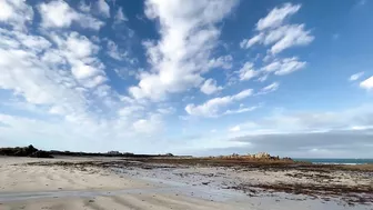 This Beach Is Beautiful At High Tide | Guernsey Channel Islands????