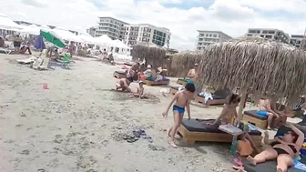 2021 Plaja Latino Beach 4K VIDEO  Sun Summer Party Fun Mamaia Bikini Beach.