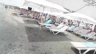 2021 Plaja Latino Beach 4K VIDEO  Sun Summer Party Fun Mamaia Bikini Beach.