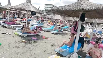 2021 Plaja Latino Beach 4K VIDEO  Sun Summer Party Fun Mamaia Bikini Beach.