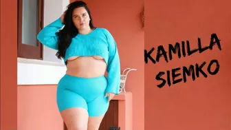 British Plus Size Curvy Fashion model || Kamilla Siemko || Instagram Star || Fashion World