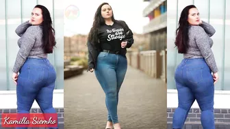 British Plus Size Curvy Fashion model || Kamilla Siemko || Instagram Star || Fashion World