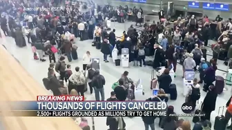 Travel nightmare continues for millions of Americans