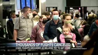 Travel nightmare continues for millions of Americans