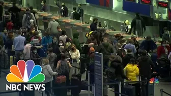 Mass Flight Cancellations During Post-Holiday Travel Rush