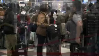 Mass cancellations on the final day of the holiday travel season l GMA