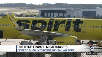 Holiday travel nightmares at George Bush Intercontinental Airport