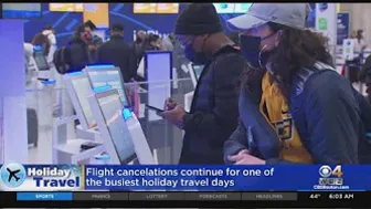 Flight Cancellations Continue For One Of Busiest Holiday Travel Days