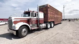 Moving a Trailer for the First Time: 1971 Kenworth W900A & 1966 Wilson