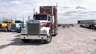 Moving a Trailer for the First Time: 1971 Kenworth W900A & 1966 Wilson