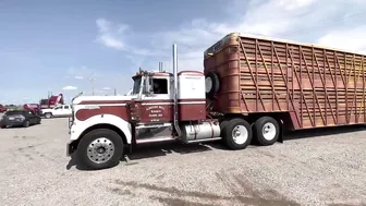 Moving a Trailer for the First Time: 1971 Kenworth W900A & 1966 Wilson