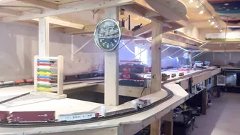 New wood makes a big difference on the model train layout