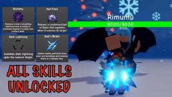 Unlocked All 4 *NEW* RIMURU BOSS DROPS IN ANIME FIGHTING SIMULATOR