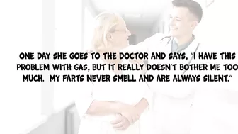 Funny Joke - This Old Lady Has A Farting Problem And The Doctor Does This