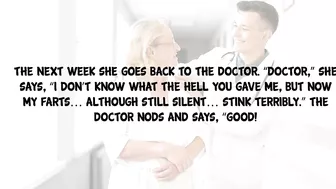 Funny Joke - This Old Lady Has A Farting Problem And The Doctor Does This