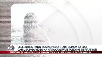 Celebrities, pinoy social media stars bumida sa 2021 dahil sa mga videos na nakakaaliw | TV Patrol