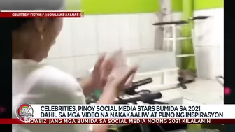 Celebrities, pinoy social media stars bumida sa 2021 dahil sa mga videos na nakakaaliw | TV Patrol