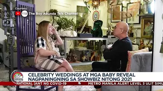 BALIKAN: Celebrity weddings, mga baby reveal noong 2021 | TV Patrol